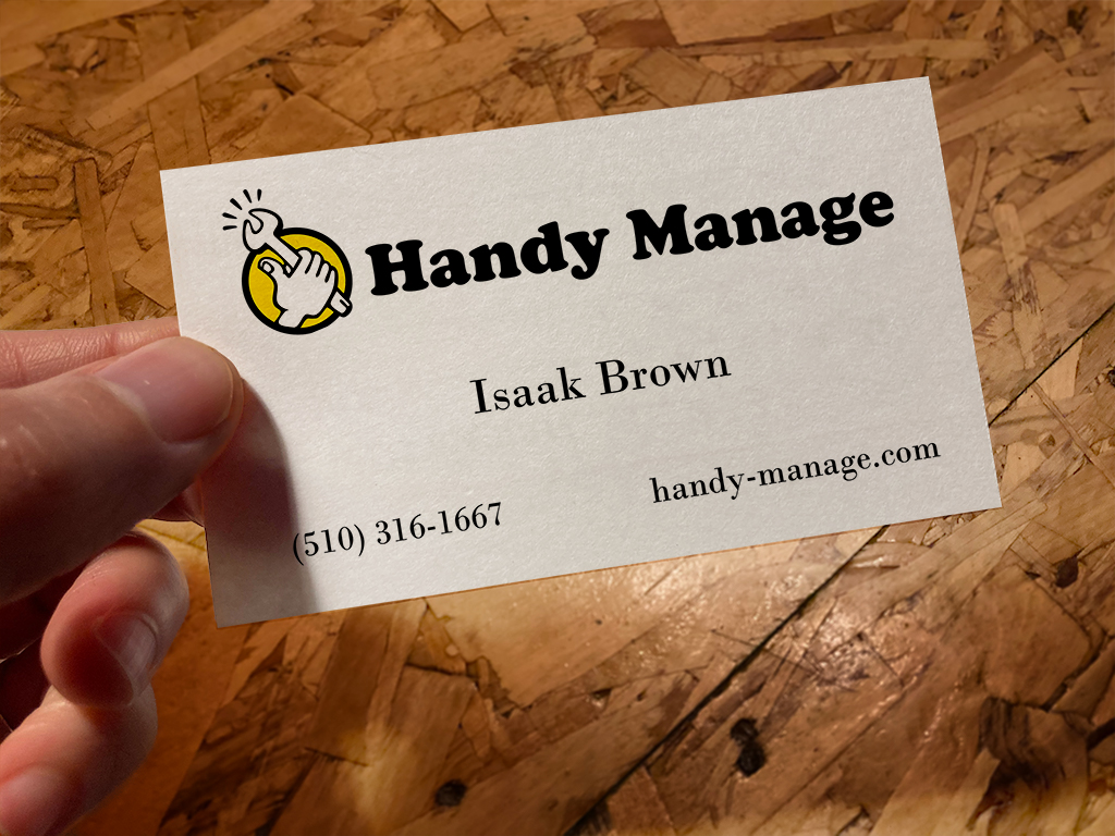 Handy Manage Business Card